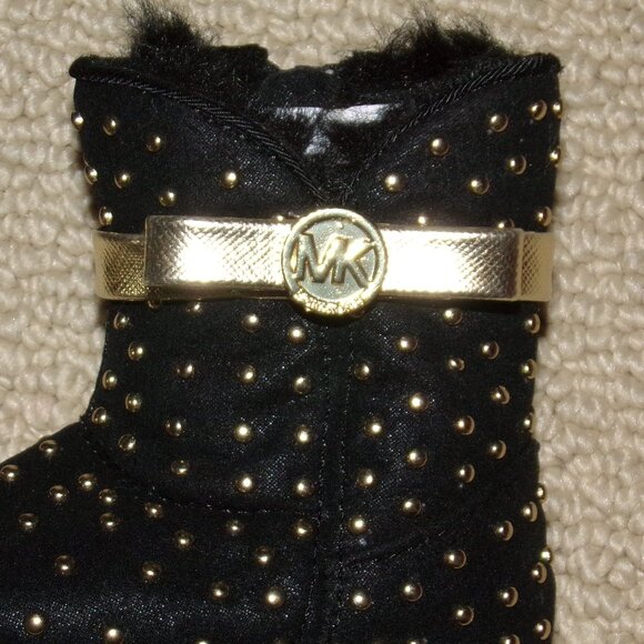 NEW MICHAEL MICHAEL KORS BABY GRACE TIFF BOOTS SZ 2 - Picture 5 of 8